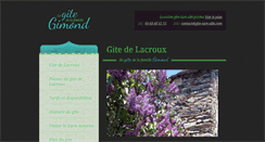 Desktop Screenshot of gite-tarn-albi.com